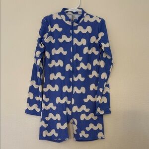 Bobo Choses waves blue rash guard size 8-9 years